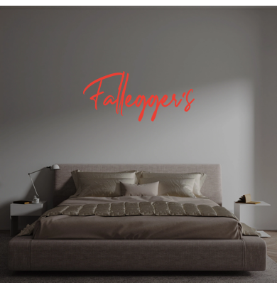 Custom text: Fallegger